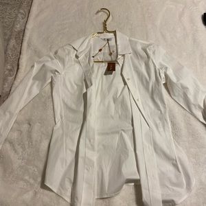 White button shirt
